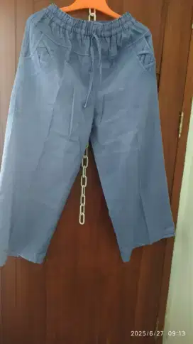 Celana kulot jeans kosongkan lemari