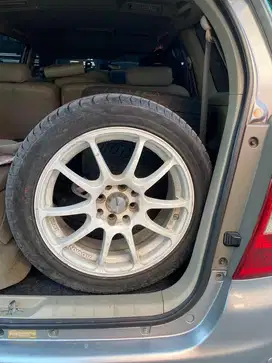 Velg Advan RS R16 + Ban Forceum 195/50/16