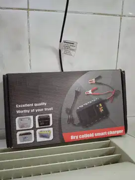 Charger Aki Mobil Motor 12V 20A Smart Intelligent Chip LCD Indicator