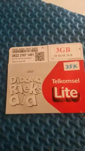 Kartu Perdana Telkomsel 3GB