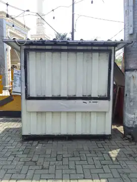 Dijual Booth Container Portable Siap Pakai (Harga Nego)
