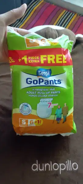Popok Celana Dewasa merk Sensi Go pants ukuran S