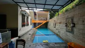 Rumah dijual murah 350 m2 ada kolam renang cilendek dekat toll bogor