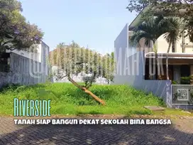 Tanah dekat Sekolah Bina Bangsa di Riverside A Yani Malang