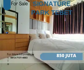 Dijual 2BR Apartemen Signature Park Tebet Mt haryono