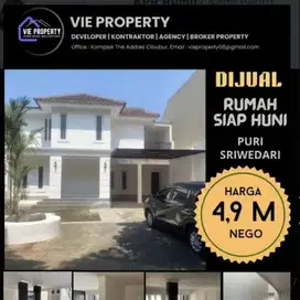 DIJUAL RUMAH DI PURI SRIWEDARI SIAP HUNI
