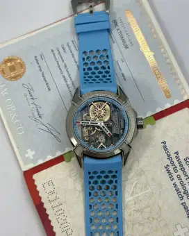 jacob & co epic X skeleton sky blue