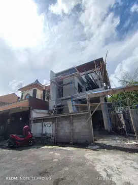 Rumah milik pribadi dijual murah, proses bangun dalam perumahan Jogja