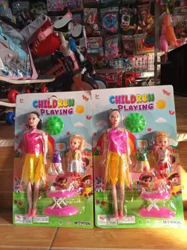 mainan anak barbie set anak childern