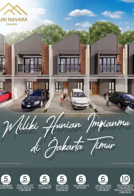 RUMAH MODERN SCANDINAVIAN CIBUBUR JAKTIM