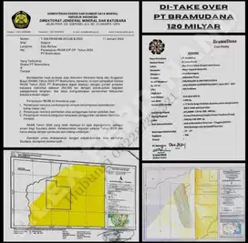 Dijual take over tambang Kutai Tarumanegara Kaltim