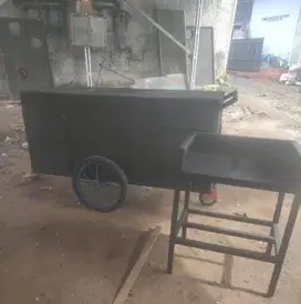 Gerobak dan meja kompor