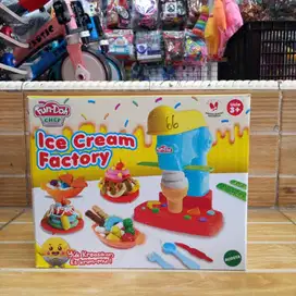 mainan anak fundoh ice cream factory cetakan