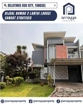 DIJUAL RUMAH 2 LANTAI CLUSTER DELATINOS BSD CITY 'ENB218
