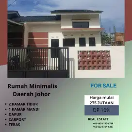 Dijual perumahan minimalis cantik modern daerah johor