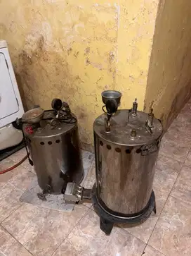 Boiler strika uap lengkap