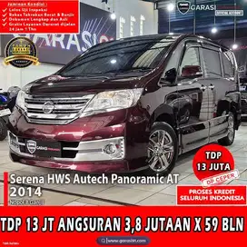 [Tdp 13 jt] NISSAN SERENA HWS AUTECH PANORAMIC AT 2014
