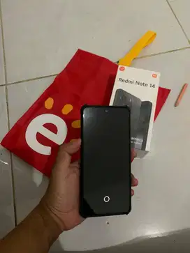 Redmi Note 14 8/128 Fullset Mulus dan Nominus