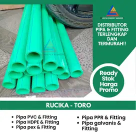 Butuh Pipa PPR? Fitting Lengkap, Stok Ready!