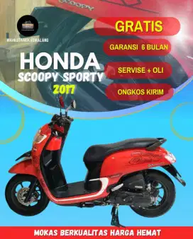HONDA SCOOPY SPORTY TAHUN 2017 Rendi
