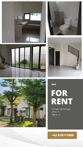 Disewakan Rumah di Illustria Eminent BSD