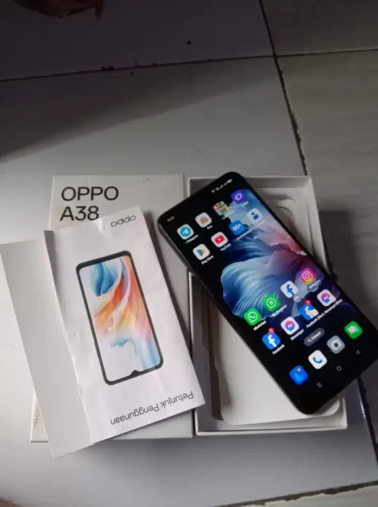 Oppo A38 black fullset