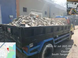 Jasa buang puing sampah proyek