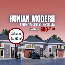 Rumah Modern Minimalis Area Solo Barat