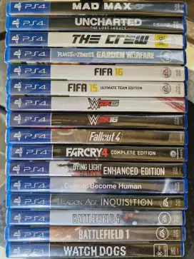 16 judul Games PS4 Blueray Disc