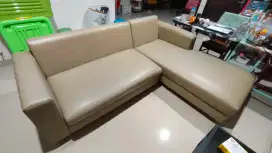 Sofa Kulit Sintetis Letter L
