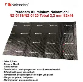 Peredam audio mobil merk nakamichi