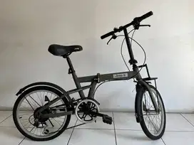Sepeda lipat JEEP FDB20G (Olive Green Matte)