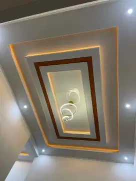 Plafon pvc dan interior rumah