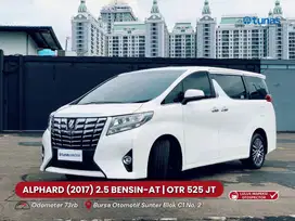 2017 Toyota alphard g atpm  harga 500jt-an| km 73rb