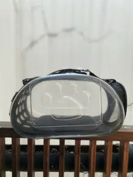 Tas kucing transparan