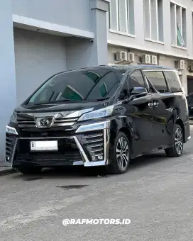 Toyota Vellfire FACELIFT 2.5 G Atpm 2023 Nik 2022 Hitam AT