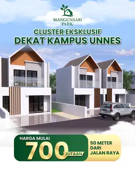 Mangunsari Park (Rumah Scandinavian Style Strategis Dekat Kampus UNNES