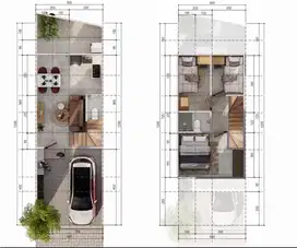 DIJUAL RUMAH INDENT, ORCHID RESIDENCE BEJI. 5 MENIT STASIUN DEPOK BARU