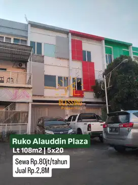 Disewakan ruko alauddin plaza dekat mcd