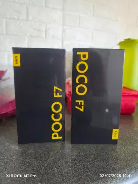 Poco F7,Warna silver Limited edition.(BARU)