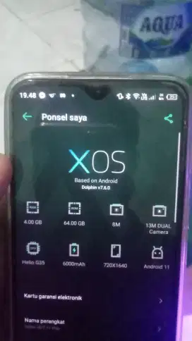 Jual hp Infinix hot 11play
