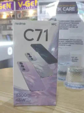 Hp realme C71 ram 6GB 128GB