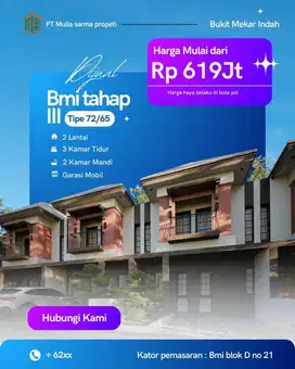 Hunian bebas banjir harga termuah spek bangunan Premium