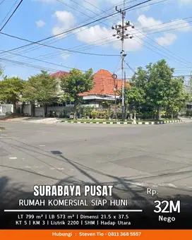 HOT LISTING RUMAH KOMERSIAL Surabaya Pusat