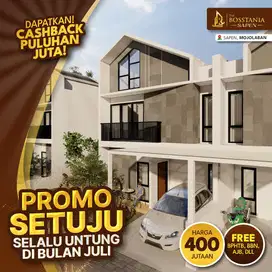 Rumah Dekat Kampus UNS Solo- Fasilitas Lengkap