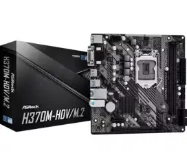 Mobo Asrock H370M m.2 Nvme gen 3+ i5 9400