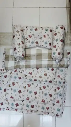 Set Bantal Guling Selimut Baby Love