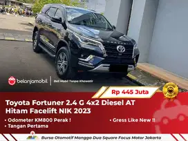 [ KM800 Perak ] Toyota Fortuner 2.4 G 4x2 Diesel AT Hitam 2023 2024