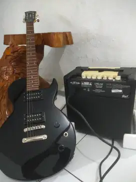 Jual gitar elektrik dan amplifier merk Cort