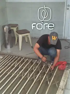 service folding gate rolling door murah pasar Minggu